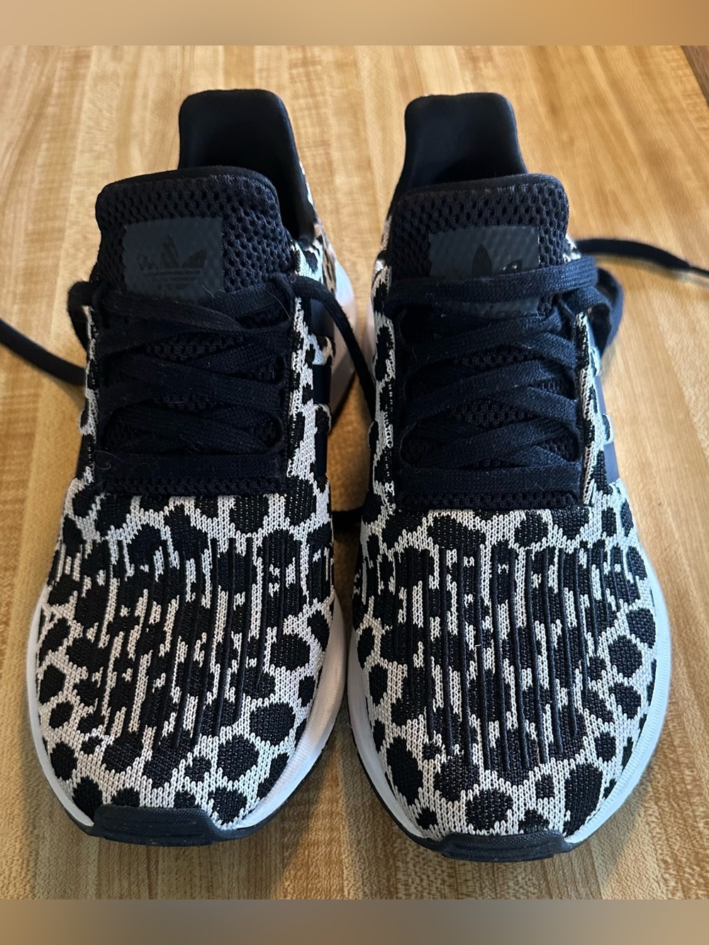 Adidas Leopard Print Fashion Sneakers Women's Size 7.5